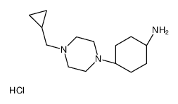 反式-4- [4-(环丙基甲基)-1-哌嗪基] - 环己烷盐酸盐(1 :)