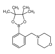 4-(2-(4,4,5,5-四甲基-1,3,2-二氧硼杂环戊烷-2-基)苄基)吗啉