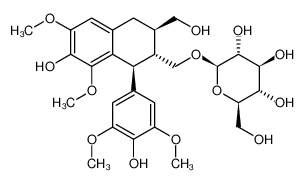 (+)-南烛木树脂酚-9'-O-葡萄糖苷