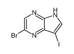 2-溴-7-碘-5H-吡咯并[2，3-B]吡嗪