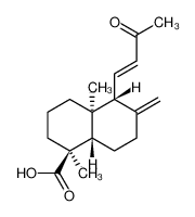 等效-14，15-二去甲-13-氧代赖百当-8(17)，11-二烯-18-酸