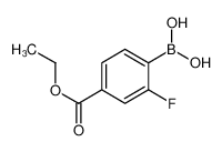 4-（乙氧基甲酰）-2-氟苯硼酸