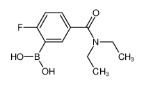 (5-(二乙基氨基甲酰基)-2-氟苯基)硼酸