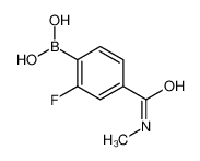 2-氟-4-（甲胺基甲酰）苯硼酸