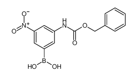 3-(苄氧羰基氨基)-5-硝基苯基硼酸