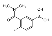 3-(二甲基氨甲酰基)-4-氟苯基硼酸