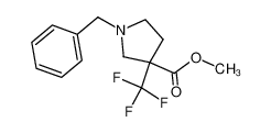 1-苄基-3-(三氟甲基)吡咯烷-3-羧酸甲酯