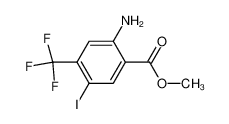 2-氨基-5-碘-4-(三氟甲基)苯甲酸甲酯