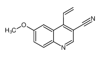 6-甲氧基-4-乙烯基喹啉-3-甲腈