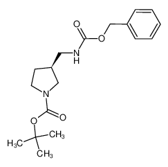 叔丁基(3S)-3-({[(苄氧基)羰基]氨基}甲基)吡咯烷-1-羧酸叔丁酯