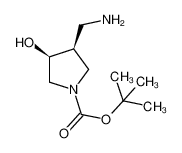 顺式-3-(氨基甲基)-4-羟基吡咯烷-1-羧酸叔丁酯