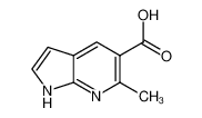 6-甲基-1H-吡咯并[2,3-b]吡啶-5-羧酸