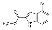 4-溴-5-氮杂吲哚-2-甲酸甲酯