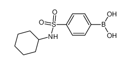 (4-(N-环己基氨磺酰)苯基)硼酸