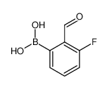 3-氟-2-甲酰基苯基硼酸(含有数量不等的酸酐)