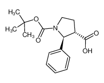 反式-1-BOC-2-苯基吡咯烷-3-羧酸