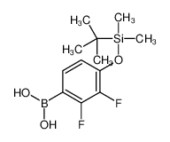 4-(叔丁基二甲基硅烷氧基)-2,3-二氟苯基硼酸