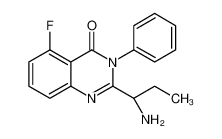 (S)-2-(1-氨基丙基)-5-氟-3-苯基-4(3H)-喹唑啉酮