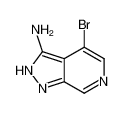 4-溴-1H-吡唑并[3,4-c]吡啶-3-胺