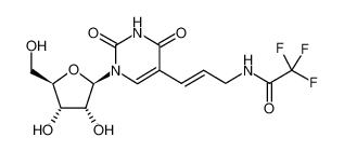 N-((E)-3-(1-((2R,3R,4S,5R)-3,4-二羟基-5-(羟甲基)四氢呋喃-2-基)-2,4-二氧代-1,2,3,4-四氢嘧啶-5-基)烯丙基)-2,2,2-三氟乙酰胺
