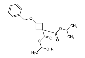 3-(苄氧基)环丁烷-1，1-二羧酸二异丙酯