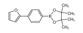 2-(4-(呋喃-2-基)苯基)-4,4,5,5-四甲基-1,3,2-二氧硼杂环戊烷