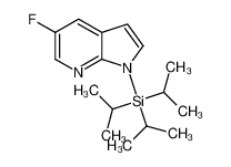 5-氟-1-三异丙基甲硅烷基-1H-吡咯并[2，3-b]吡啶