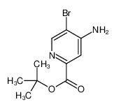 4-氨基-5-溴吡啶-2-羧酸叔丁酯