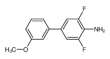 3,5-二氟-3'-甲氧基-[1,1'-联苯]-4-胺