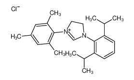 1-(2,6-二异丙基苯基)-3-(2,4,6-三甲基苯基)-4,5-二氢咪唑鎓氯化物