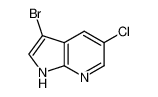 3-溴-5-氯-1H-吡咯并[2，3-B]吡啶