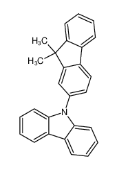 9-(9，9-二甲基芴-2-基)-9H-咔唑