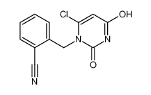 2-((6-Chloro-2,4-dioxo-3,4-dihydro-2H-pyrimidin-1-yl)methyl)benzonitrile