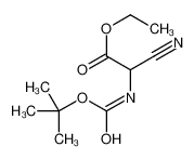 N-Boc-2-氨基-2-氰基乙酸乙酯