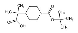 2-(1-(叔丁氧基羰基)哌啶-4-基)-2-甲基丙酸