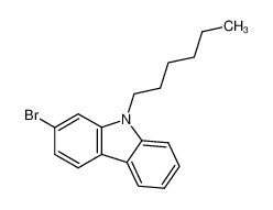 2-溴-9-己基-9H-咔唑