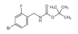 N-[(4-溴-2-氟-苯基)甲基]氨基甲酸叔丁酯
