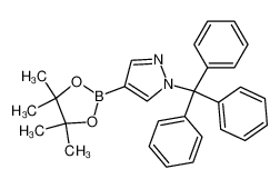 4-(4，4，5，5-四甲基-1，3，2-二氧杂硼烷-2-基)-1-三苯甲游基-1H-吡唑