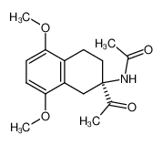 (R)-N-(2-乙酰基-5，8-二甲氧基-1，2，3，4-四氢萘-2-基)乙酰胺