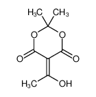 5-(1-羟基亚乙基)-2，2-二甲基-1，3-二氧-4，6二酮