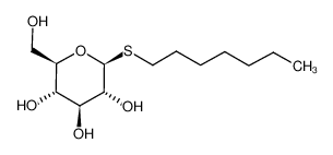庚基-β-D-硫代吡喃葡萄糖苷