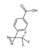 4-[3-(Trifluoromethyl)-3H-diazirin-3-yl]benzoic Acid