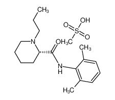 (S)-N-(2,6-二甲基苯基)-1-丙基-2-哌啶酰胺甲磺酸盐