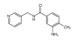 3-氨基-4-甲基-N-(3-吡啶基甲基)苯甲酰胺