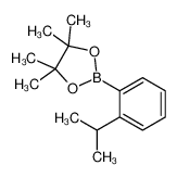 2-(2-异丙基苯基)-4,4,5,5-四甲基-1,3,2-二氧硼杂环戊烷