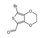 5-溴-2-(3，4-乙烯基双氧噻吩)甲醛