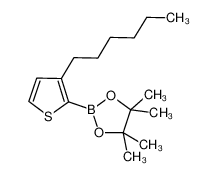 3-己基-2-(4,4,5,5-四甲基-1,3,2-二氧杂戊硼烷-2-基)噻吩