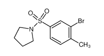 1-(3-溴-4-甲基苯磺酰基)吡咯烷