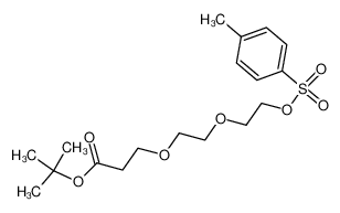 3-(2-(2-(对甲苯磺酰氧基)乙氧基)乙氧基)丙酸叔丁酯