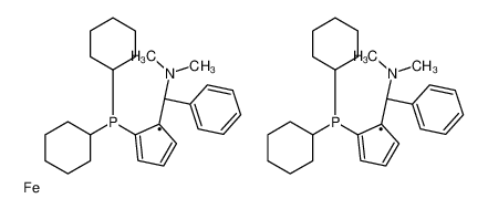 (RP,R'P)-1,1'-双(二环己基膦基)-2,2'-双[(S)-α-(二甲氨基)苄基]二茂铁